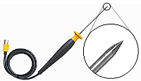 Fluke 80PK-25 SureGrip Piercing Tip Temperature Probe